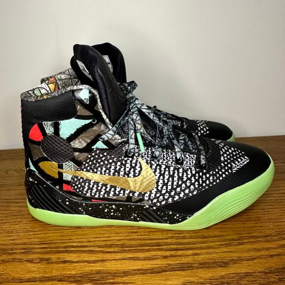 Nike Kobe 9 Elite NOLA All Star Gumbo League Maestro GS 636602-002 Size 7Y 8.5W - Picture 1 of 8